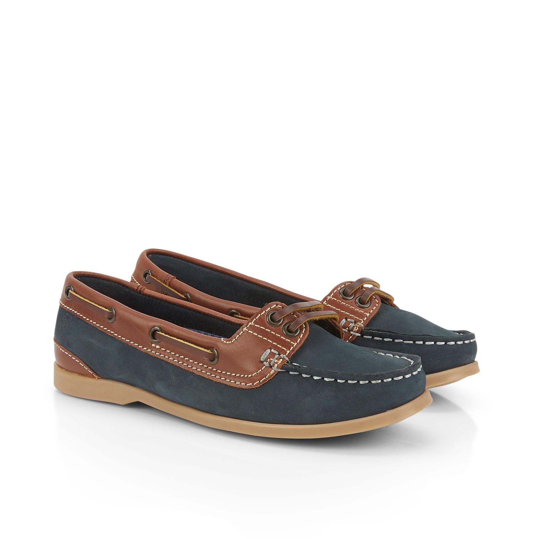 Catesby Pixie Chaussures bateau en cuir de qualité supérieure pour femme - Respirantes et légères - Chaussures d'été pour femme