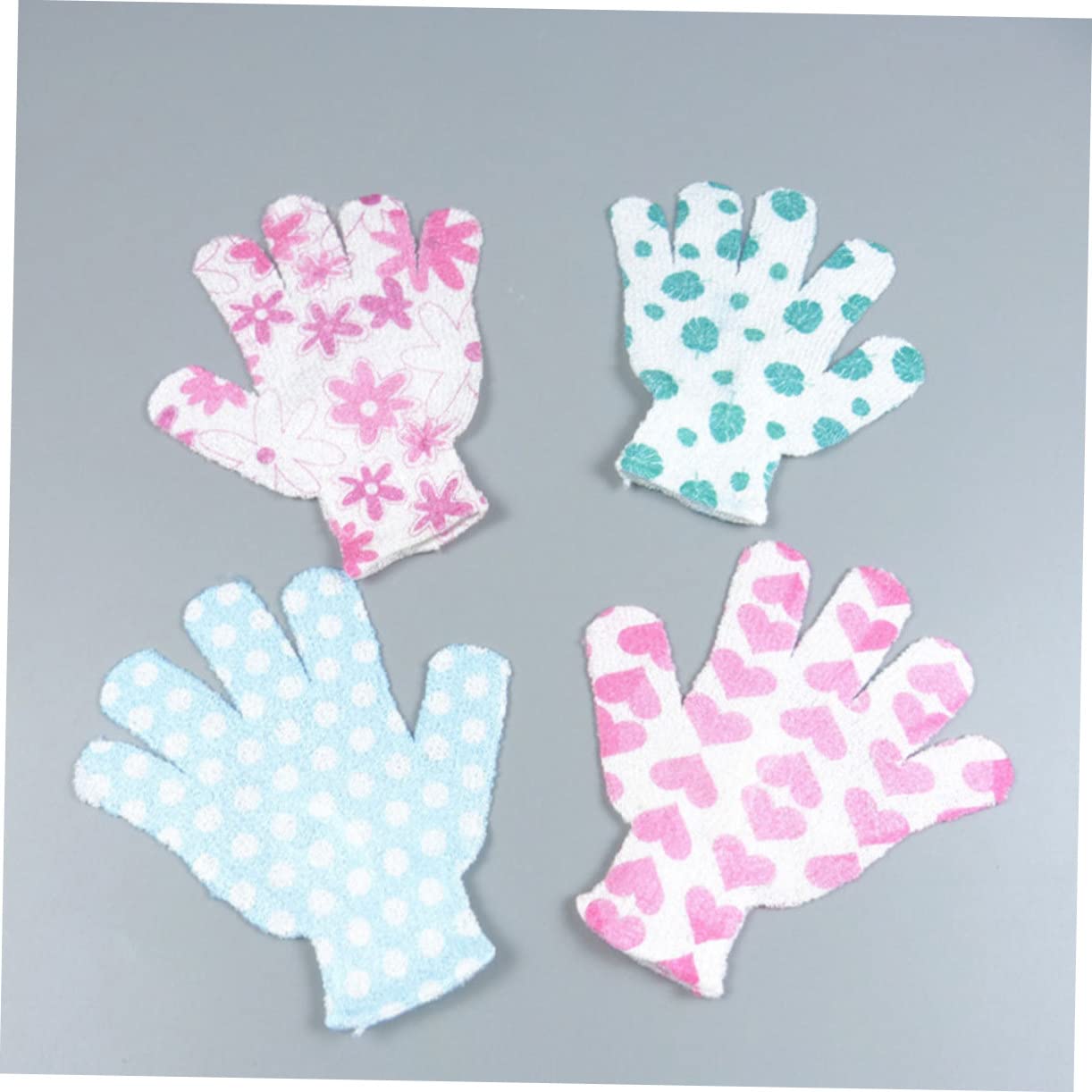 FOMIYES 3 Set Di Guanti Da Bagno Esfolianti Super Delicati Guanti Scrub Corpo Per Collo Spalle E Piedi Rimuovono Le Impurità Della Pelle Morta Design Per Una Facile 10 Pezzi * 3