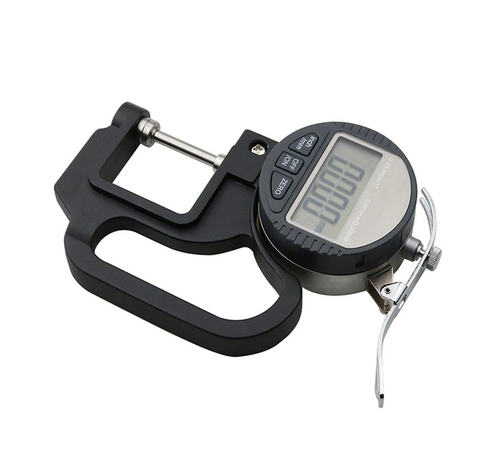 0,01 mm / 0,001 mm Elektroniczny miernik grubości 12,7 mm / 25,4 mm Cyfrowy mikrometr Mikrometro Tester grubości Zmierz wszystko(0-12.7mm 0.001mm)