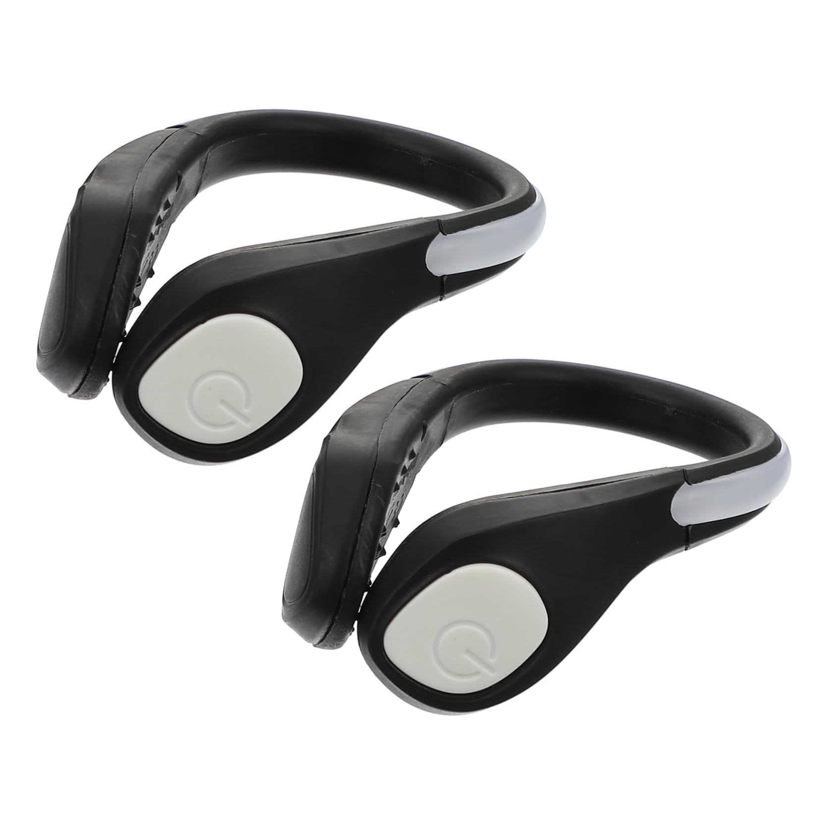 WOONEKY 2pcs Safety Shoe Clips Lights for Night Cycling Jogging Walking Secure Clip Design for Enhanced Visibility Outdoors