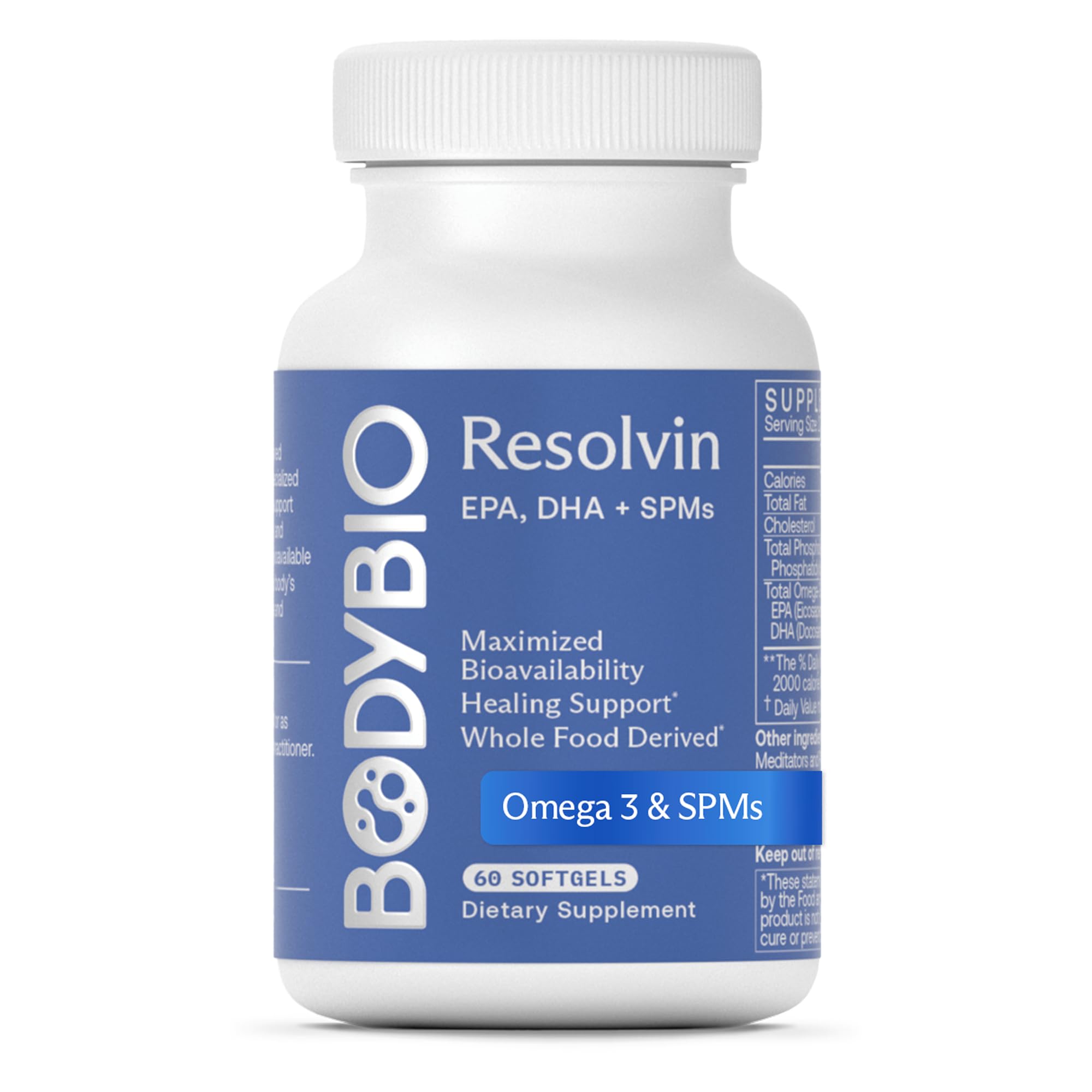 Resolvin - Specialized Pro-resolving Mediators SPMs with Herring Caviar Extract - Support Healthy Inflammation Response, Skin Repair, Joint Comfort & Brain Health