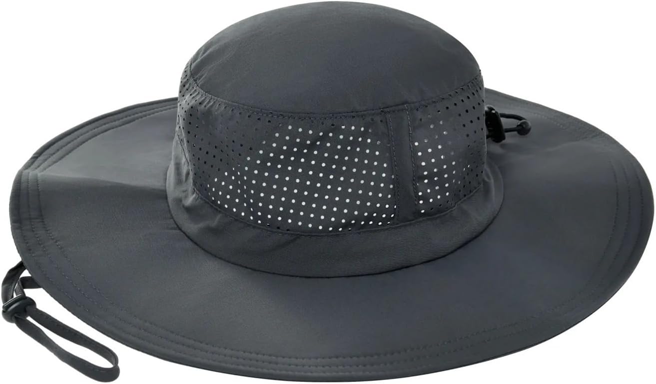 Outdoor Sun Hat for Men Women Fishing Hats Lightweight Bucket Breathable Boonie for Camping Hiking Garden
