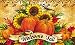 Evergreen Welcome Fall Sunflowers Embossed Floor Mat, 18 x 30 inches
