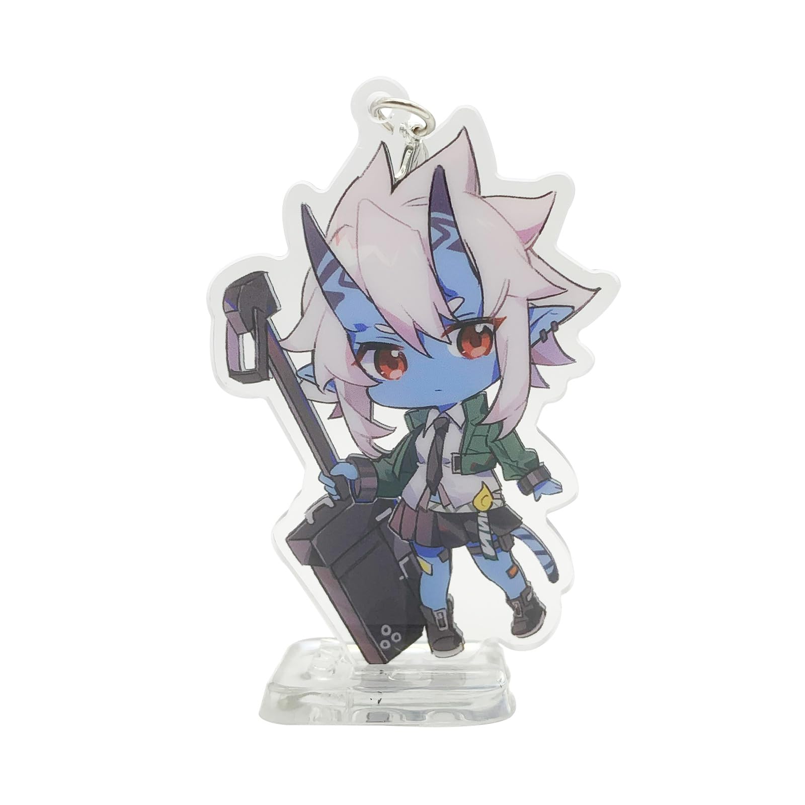 YJacuingZenless Zone Zero Chibi Cute Acrylic Stand Figure Keychain