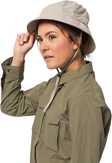 Jack Wolfskin Supplex Sun Hat Chapeau de Soleil à séchage Rapide, Sable Clair, m Mixte