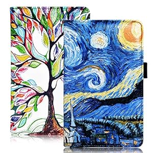 Cfeclog 2pcs Gäste-Scheckbücher – Van Gogh, Baum, Blau