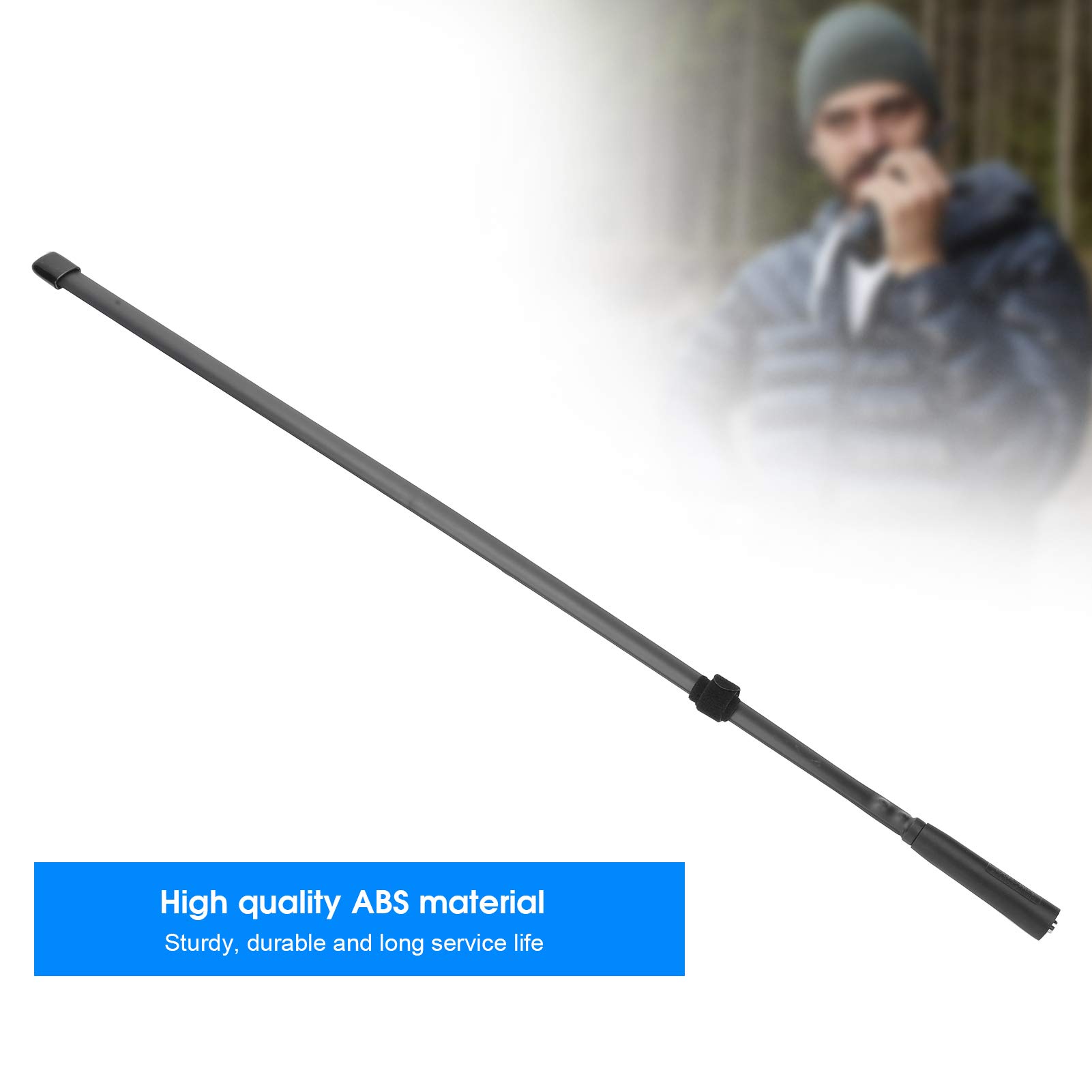 Radio Ham Dual Band, 5.0dBi SMA Maschio Pieghevole | ricetrasmittente vhf uhf pieghevole quansheng