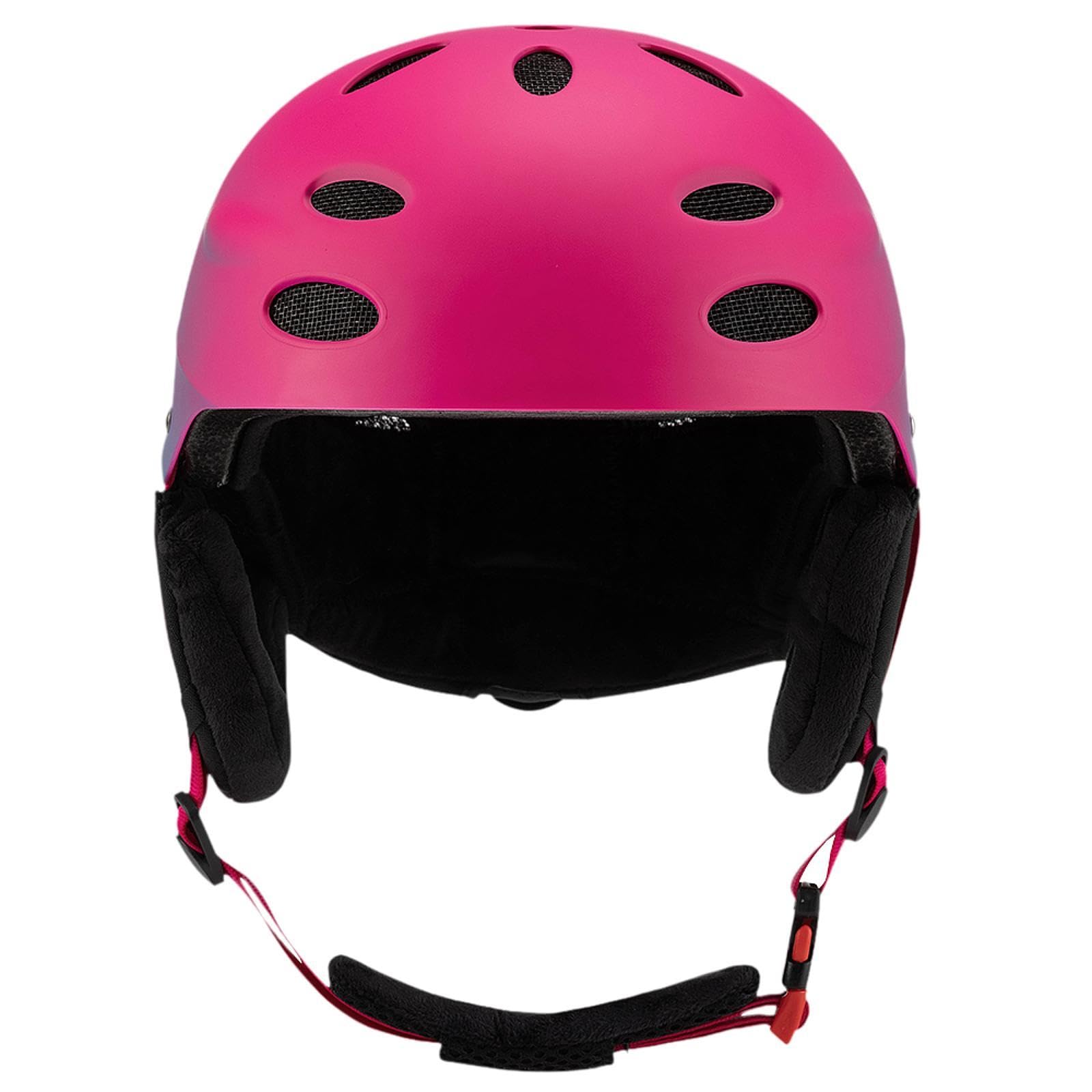 Kask narciarski przenośny kask sportowy do jazdy na deskorolce Mountain Road Skateboard fioletowy 27 x 17 cm