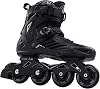 LIKU Black Professional Inline Skates Uni