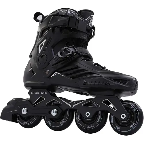 LIKU Patines en línea Profesionales Unisex Negros