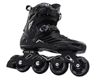 LIKU Black Professional Inline Skates Unisex