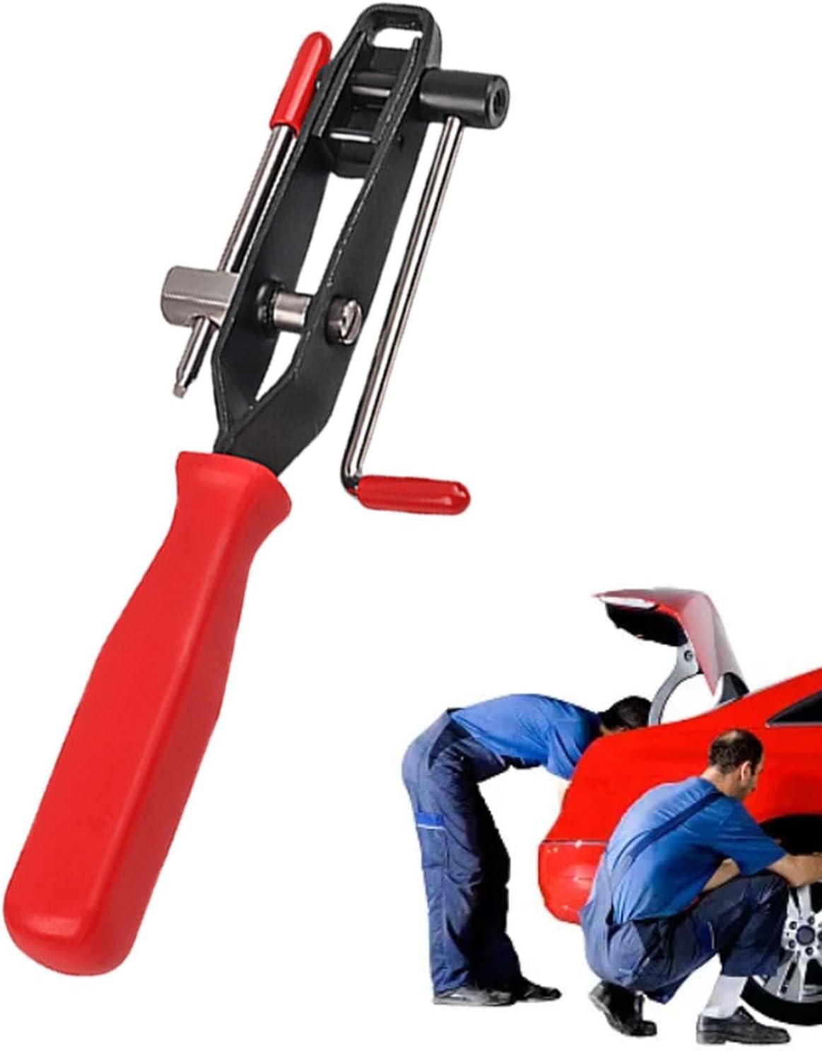 Joint Banding Pliers, Axle Clamp Tool, Secure Grip with Easy Control, Repair Utility with Fast Removal, Automotive Accessory, Portable Case for Vehicle Service Shop Use Home