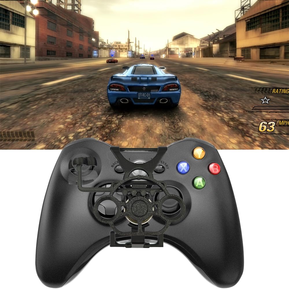 Controller Mini Racing Steering Wheel For XBOX 360 3D Game Gamepad Joystick Racing Simulator Auxiliary Mini Steering Wheel