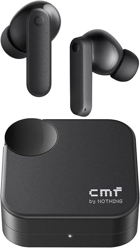 CMF BY NOTHING Buds 2a Wireless Earbuds 2025 New Active Noise Cancelling 42dB Hybrid ANC Bluetooth Headphones, 12.4mm Dynamic Driver for Big Bass, 4Mics Clear Calls, Sport Ear Buds for iPhone Android