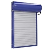 Solar Powered Chicken Coop Door, Iron Sheet Metal and Plastic, Daily Programmable Timer Control, Suitable for Chickens and Ducks. Aluminum Chicken Door, LED Display Controller,