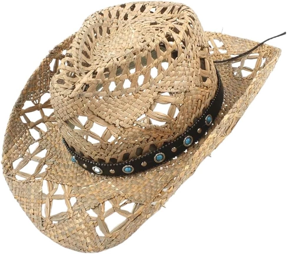 Hollow Western Cowboy Hat Handmade Word Jazz