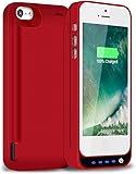 TQTHL 4800mah bater?a extendida Funda de Carga Funda con Soporte Rosso TQTHL 4800mah bater?a extendida Funda de Carga Funda con Soporte Rosso