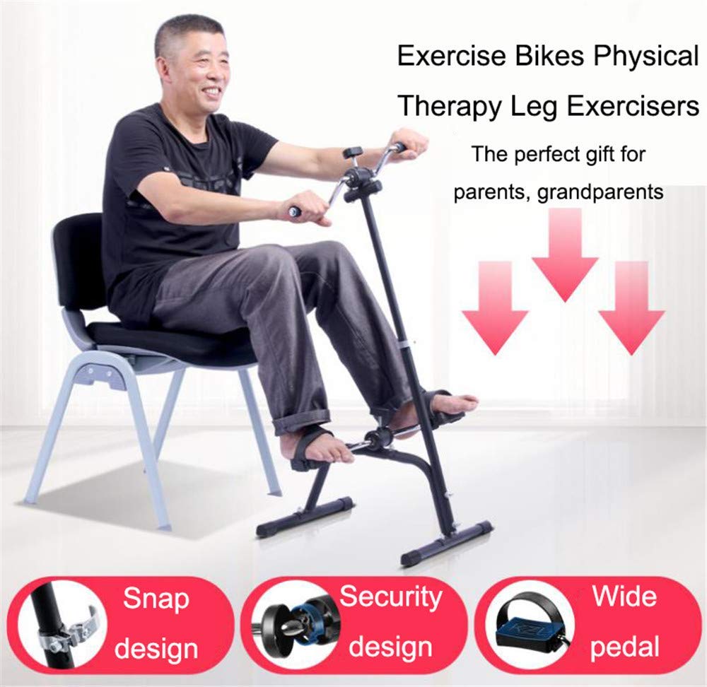 Pedale Ginnico - Pedale Portatile per Esercizi per Piedi, Mani, Braccia, Gambe - Pedale per Cyclette Sicuro, Attrezzatura da Palestra per Riabilitazione Fitness
