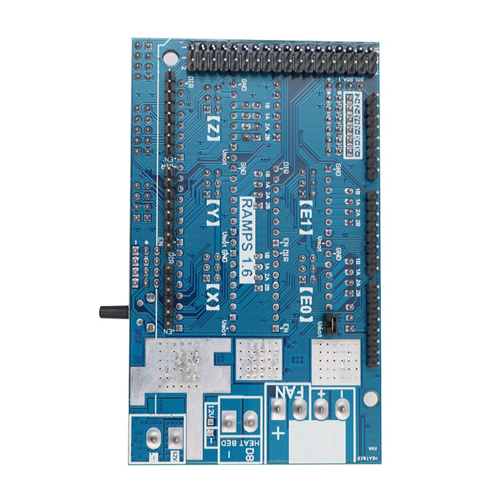 POFET Ramps 1.6 Carte mère d'imprimante 3D Carte d'extension de Panneau de Mise à Niveau d'imprimante 3D pour Machine CNC