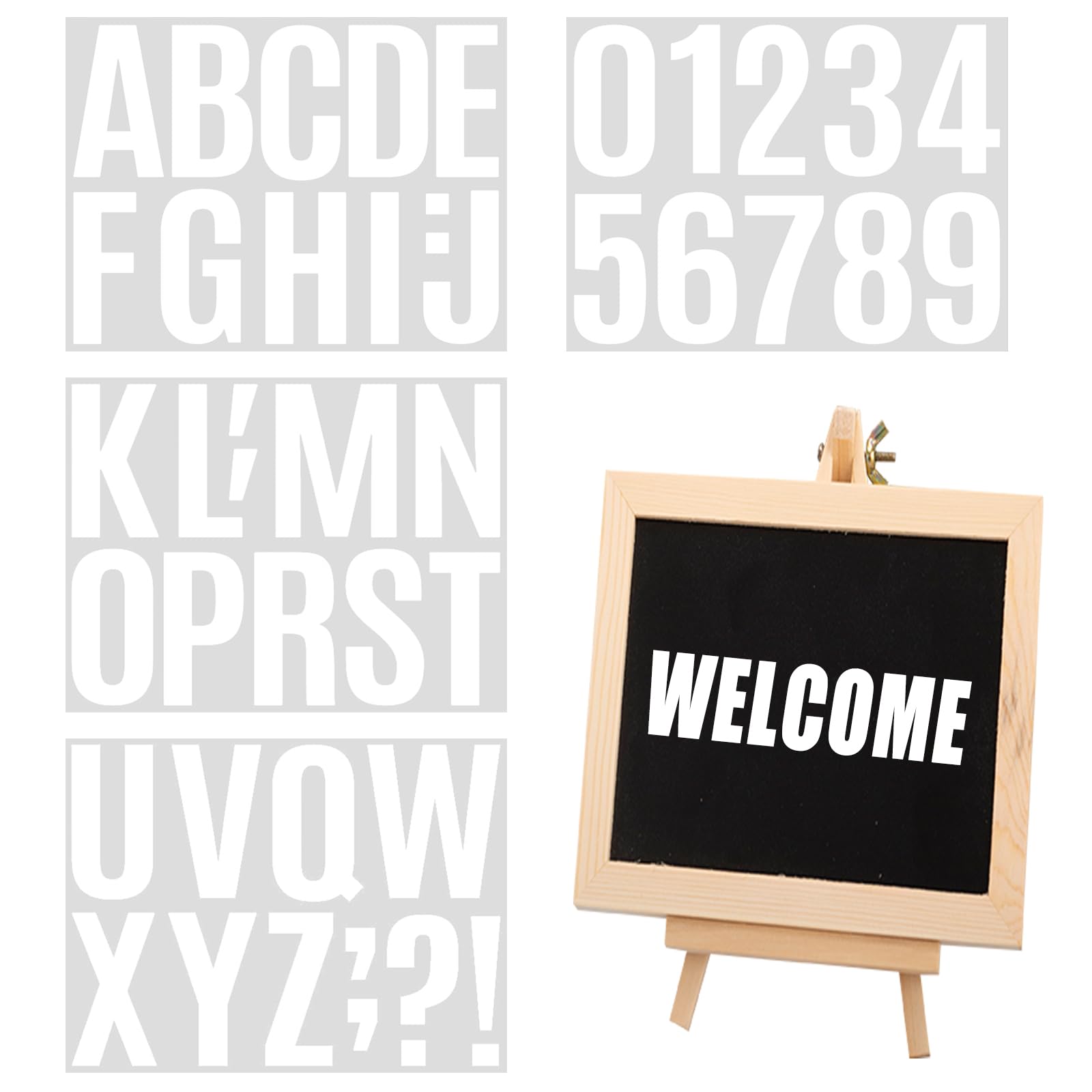 Adesivi Numeri 1-36 Nero Diametro 6cm - Autoadesivi Per Casa E Cassette