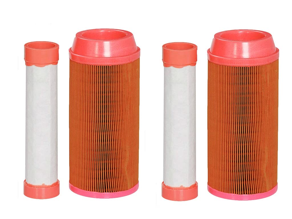 Kubota Air Filters 4-Pack Kubota Air Filter Set - Inner & Outer Filters ...