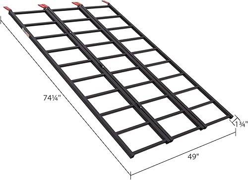 Miniatura 5 de Black Widow Rampa ATV Multiplegable Acero 1,000 lb Capacidad para Camiones y Remolques