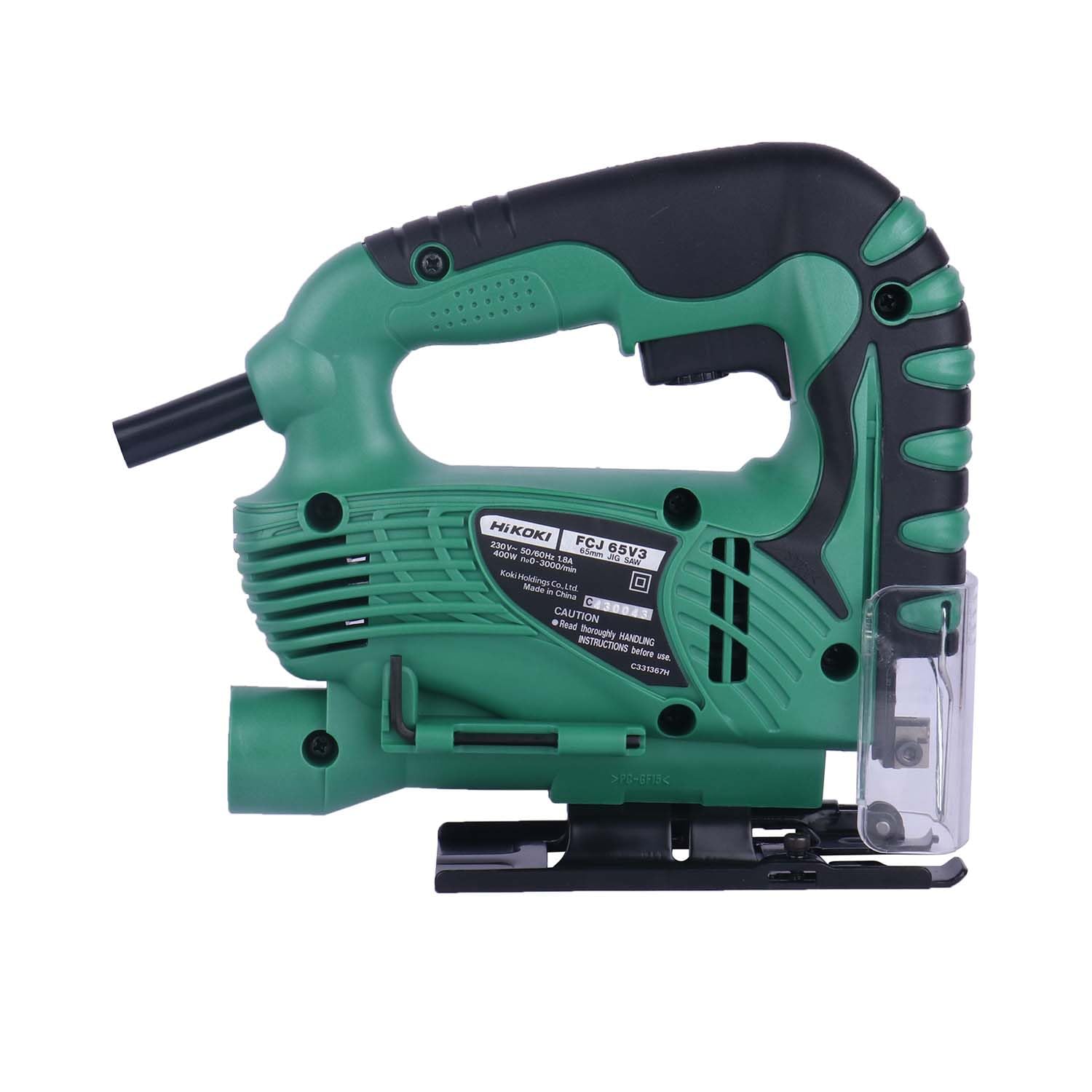 HIKOKI Fcj65V3S9Z Electric Jigsaw, 400W, 3000 Spm, 65 Mm