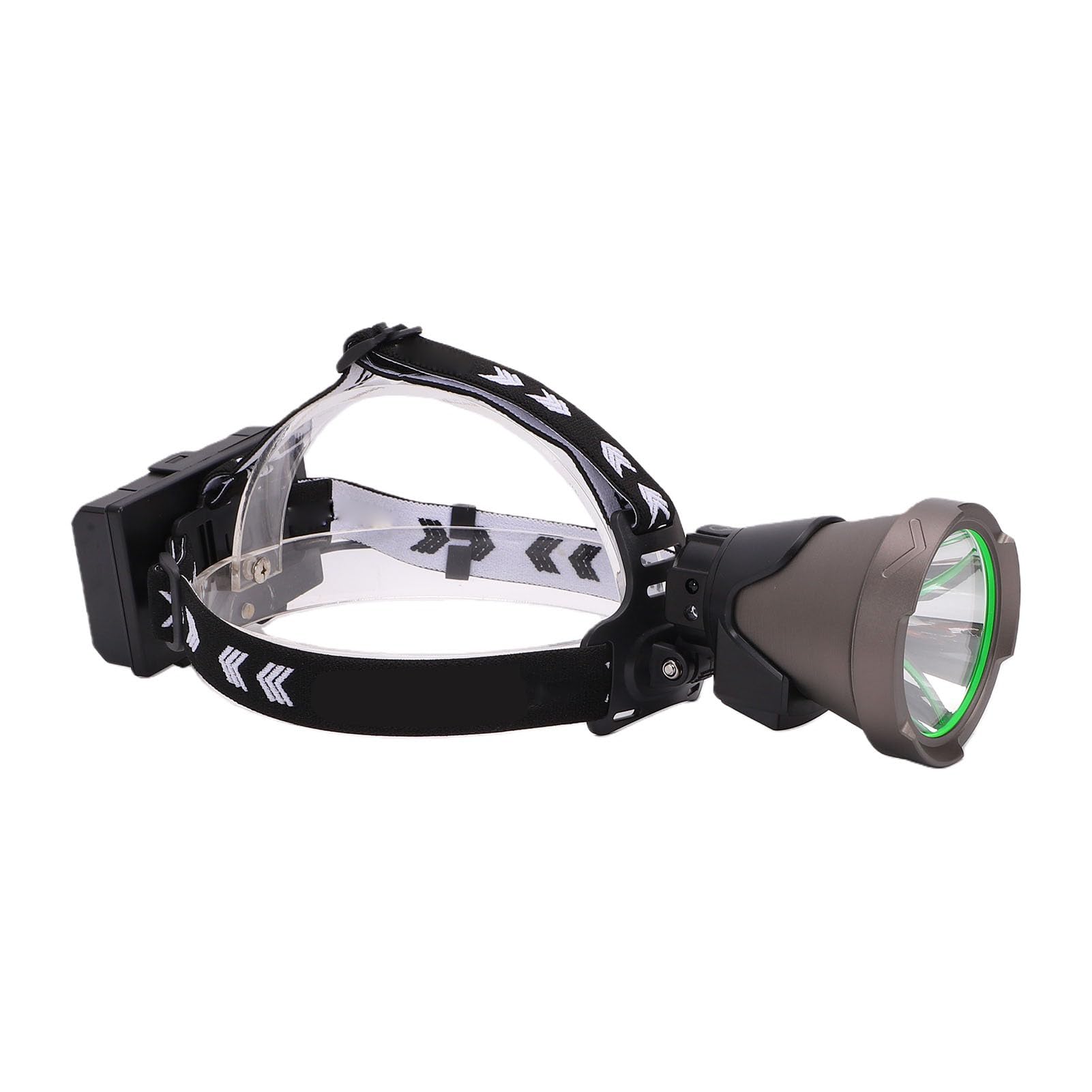 Dilwe Lampada Frontale LED Ricaricabile, Lampada Frontale Super Luminosa con 4 Modalità di Illuminazione Luce Abbagliante Luce Anabbagliante Stroboscopica COB, Impermeabile IPX5,