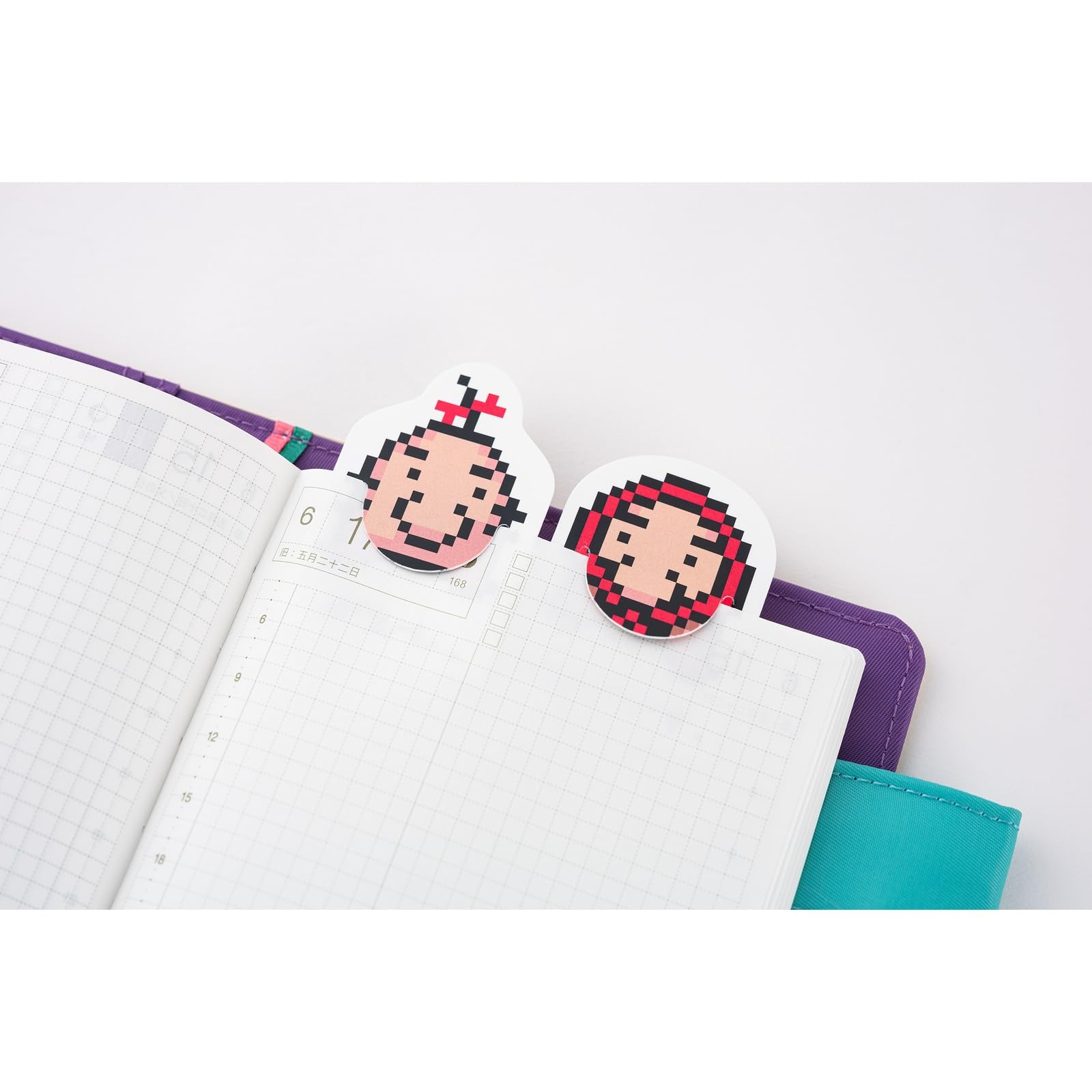Hobonichi Techo HON A5 2026 – MADRE: Clay Figurines (inglese, pianificatore di inizio gennaio)