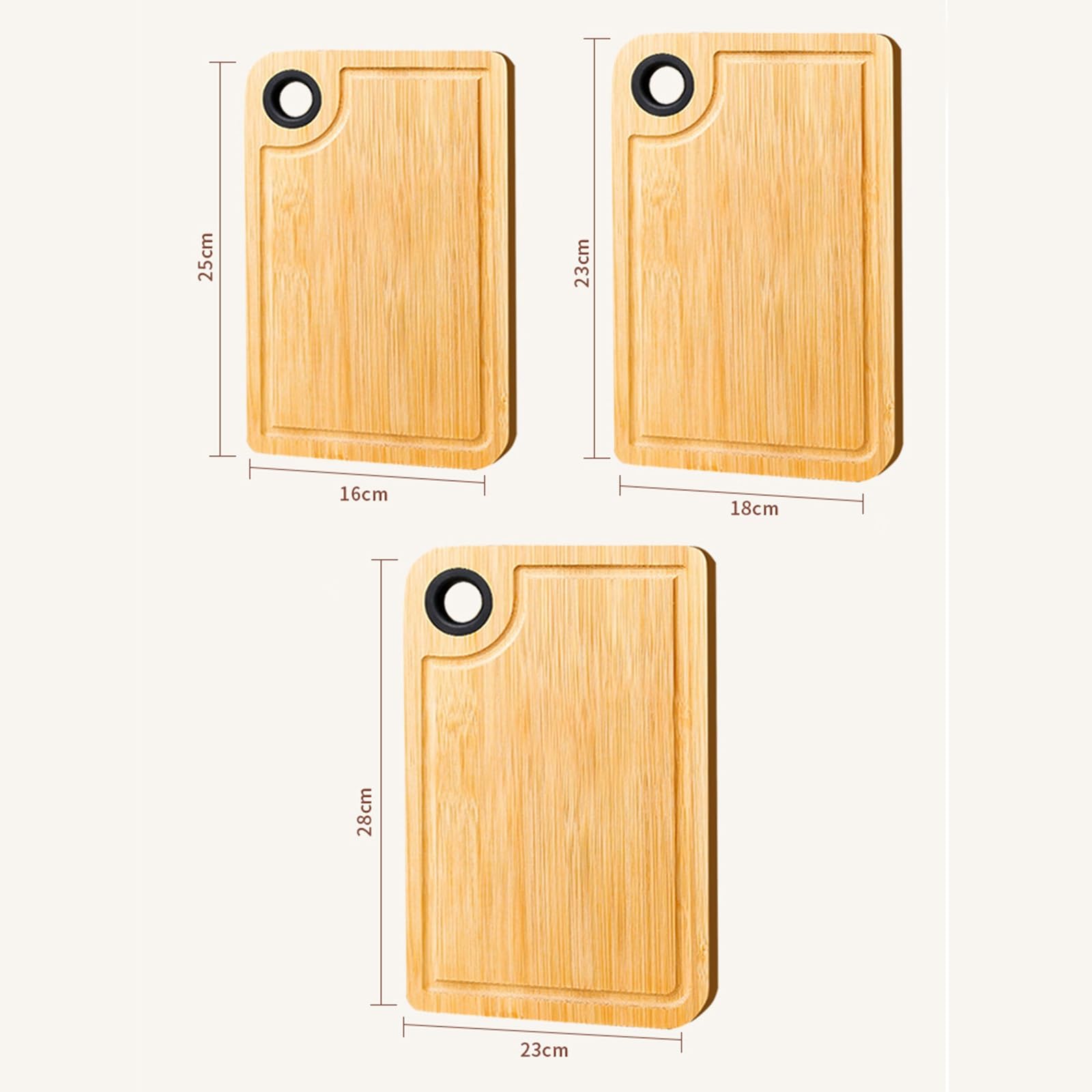 Schneidebrett Holz Holzbrett Küche Holzschneidebrett Küchenzubehör Groß Und Klein Brotbretter Und Servierbretter Wooden Cutting Board(33 * 23 * 1cm)