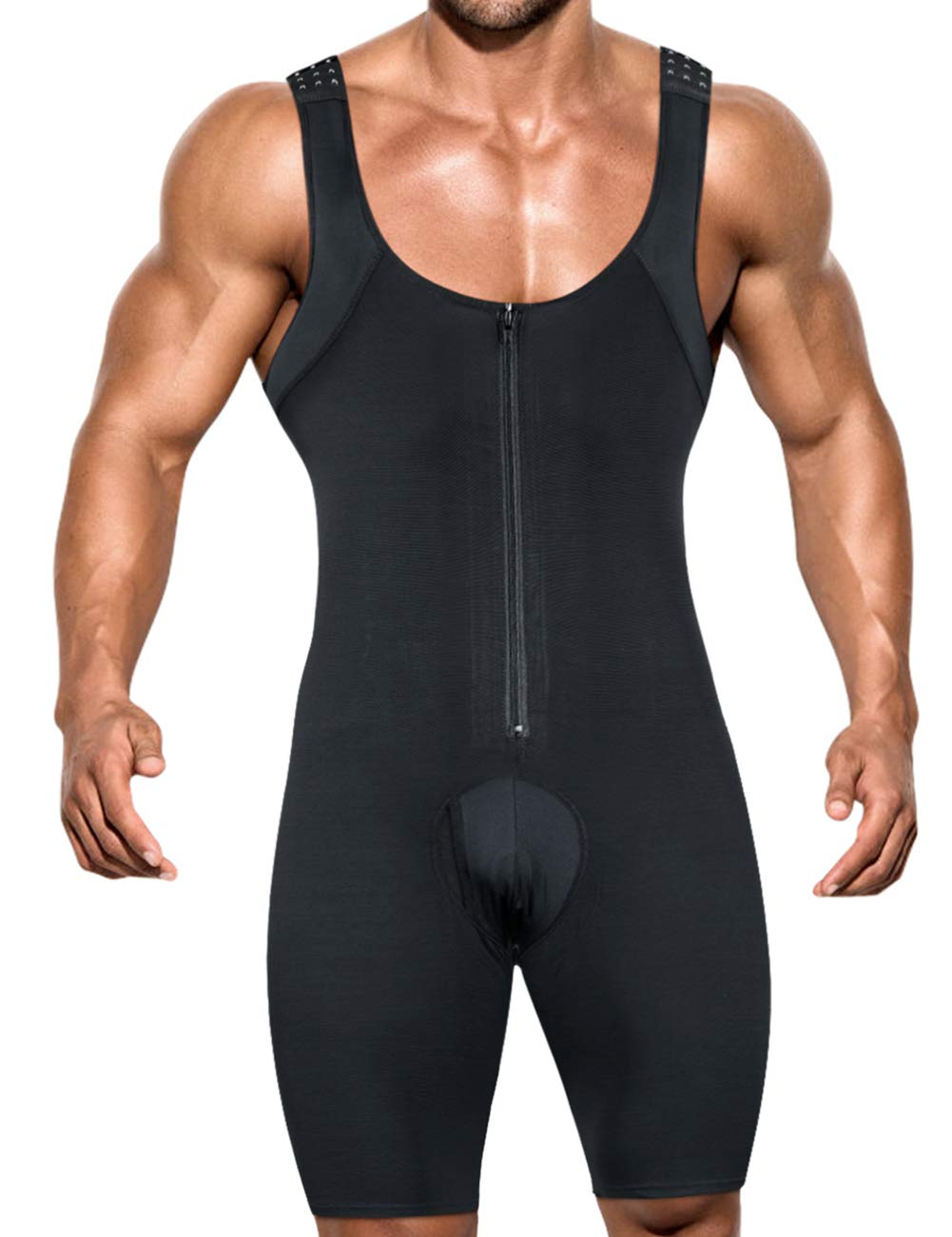 NonEchoMen Shapewear Tummy Control Full Body Shaper Slimming Bodysuit Plus Size