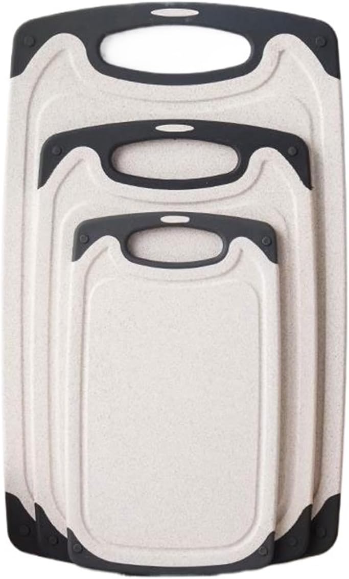 Complementary Food Cutting Board Fruit Cutting Board Cutting Board Three Piece Set of Cutting Boards