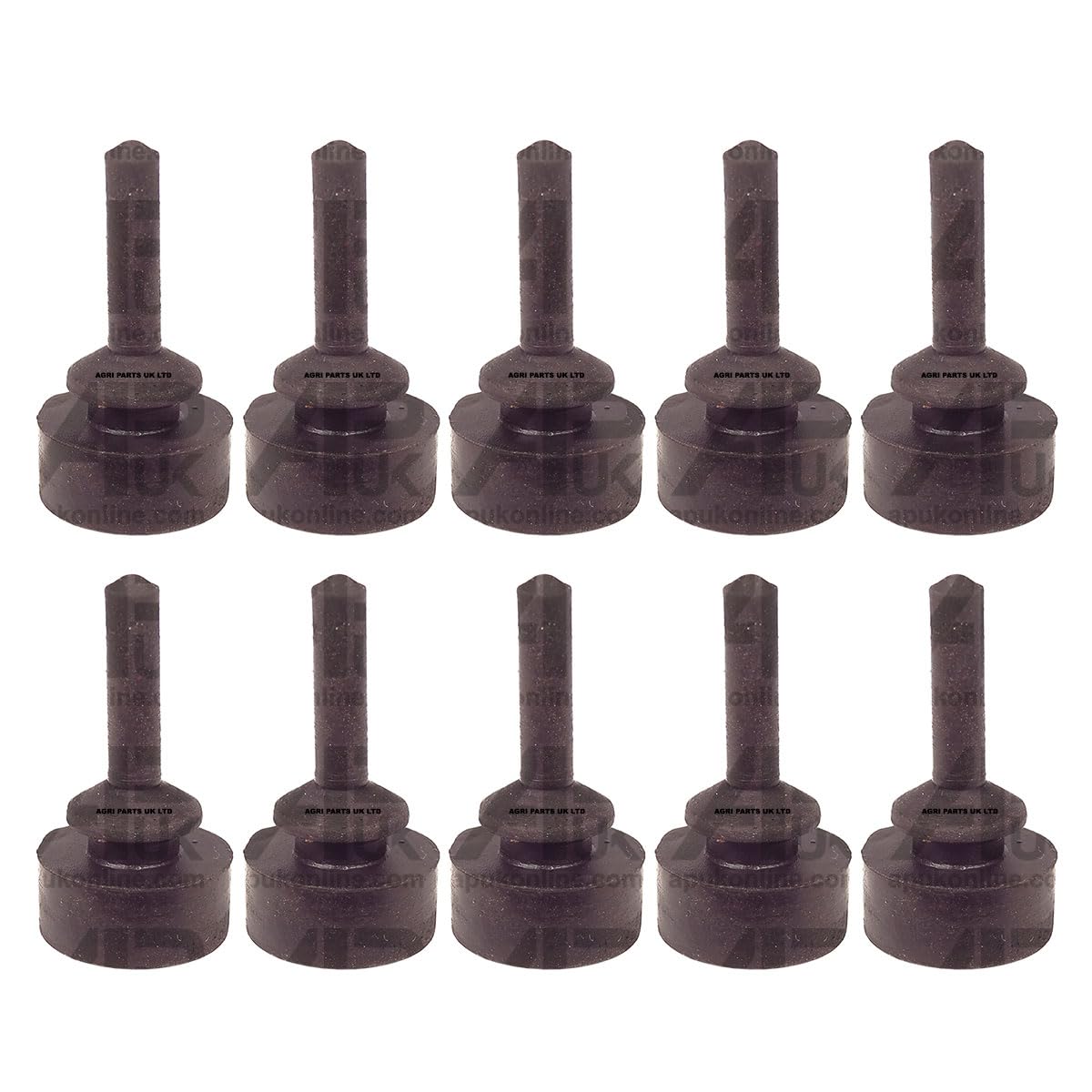 10x Bonnet Panel Rubber Pad Grommet Replacement for Ford 2000 3000 4000 4600 5000 Tractor