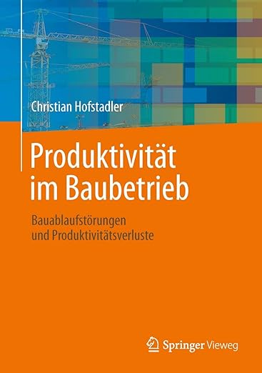 Produktivität im Baubetrieb: Bauablaufstörungen und Produktivitätsverluste (German Edition)