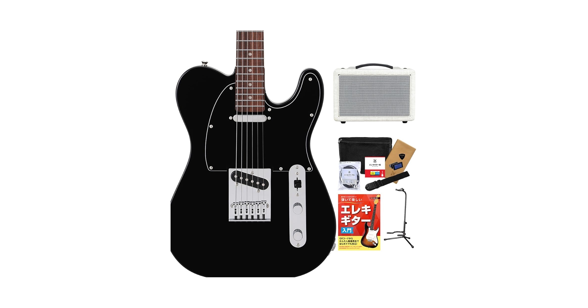 Laid Back テレキャス エレキギター LTL-5-R-SS VBK LaidBack LTL-5-R-SS VBK エレキギター初心者12点セット【軽量