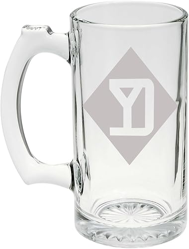 US Army  26th Infantería División (Yankee Division) SSI parche grabado Stein Glass 25oz, taza