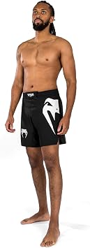 Venum, Light 5.0 Fight Shorts, Men's, XL, Black/White