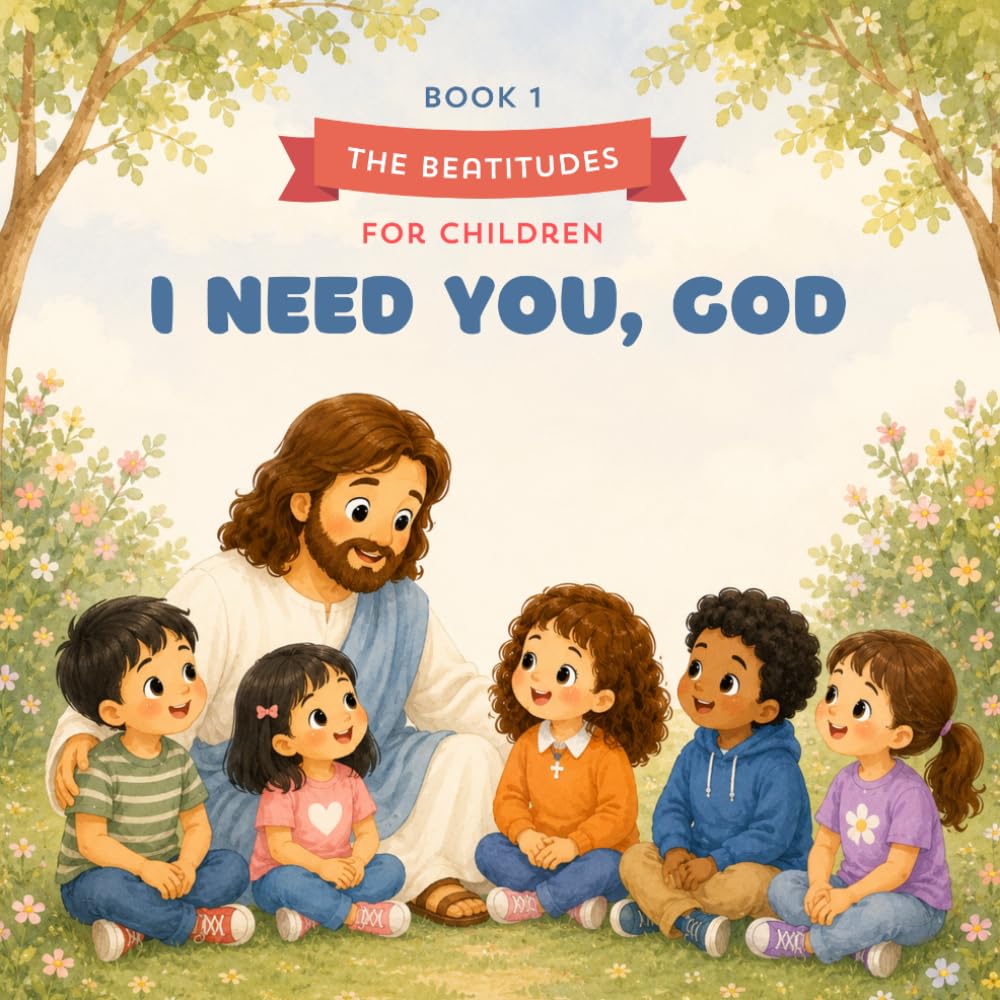 The Beatitudes for Children: I Need You, God: A Gentle Story About Emma Trusting God - for children ages 3–6: 1