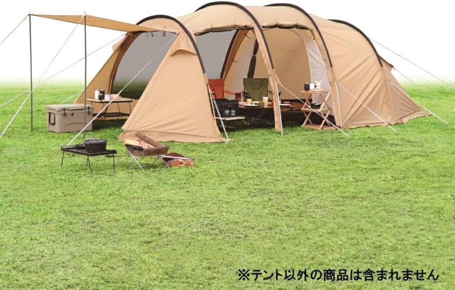 Amazon.co.jp: イグニオ 2ルーム型テント ドームテント 4人用
