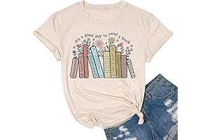 It's a Good Day to Read A Book Shirt Womens Book Lover...