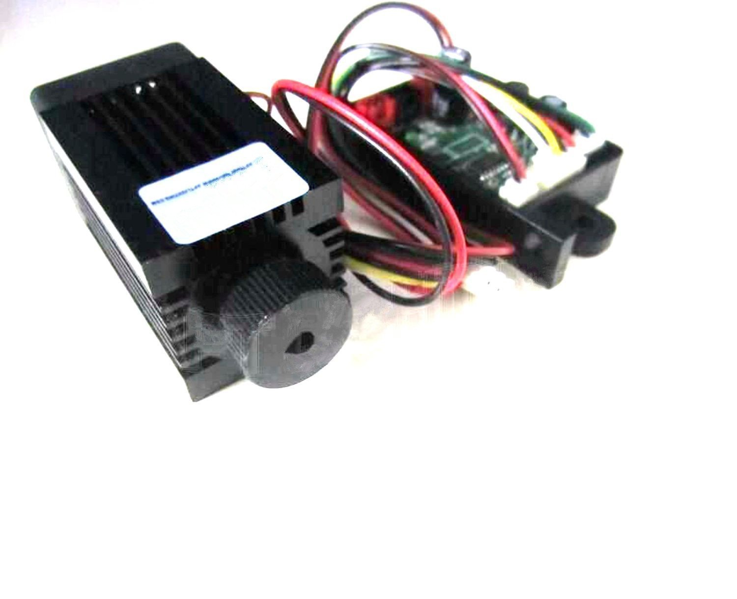 200mW 532nm Module Laser Vert/Focus DC12V TTL/Radiateur