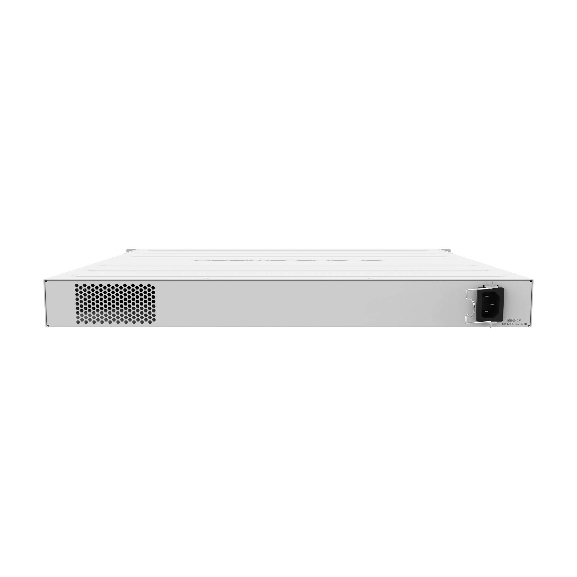 Mikrotik Crs354-48P-4s+2q+rm - Switch - L3 - 48 X 10/100/1000 (poe+) + 4 X 10 Gigabit Sfp+ + 2 X 40 Gigabit Qsfp+ - Desktop, An Rack Montierbar - Poe