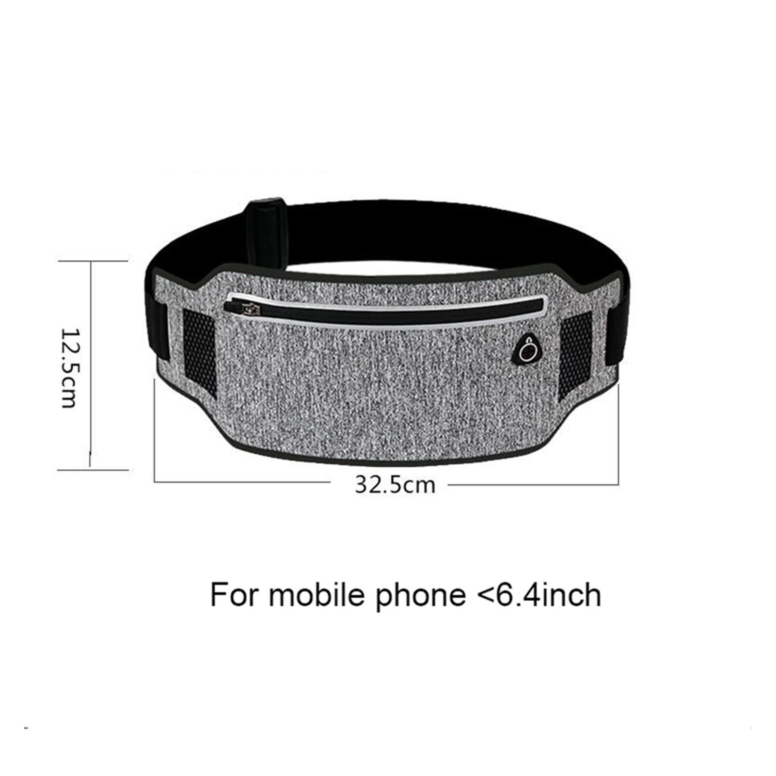 Laufbeutel wasserdichtes Sport Fanny Pack Belt Handy -Tasche for laufende Männer Frauen Fitnessstudio Jogging Taillenbeutel