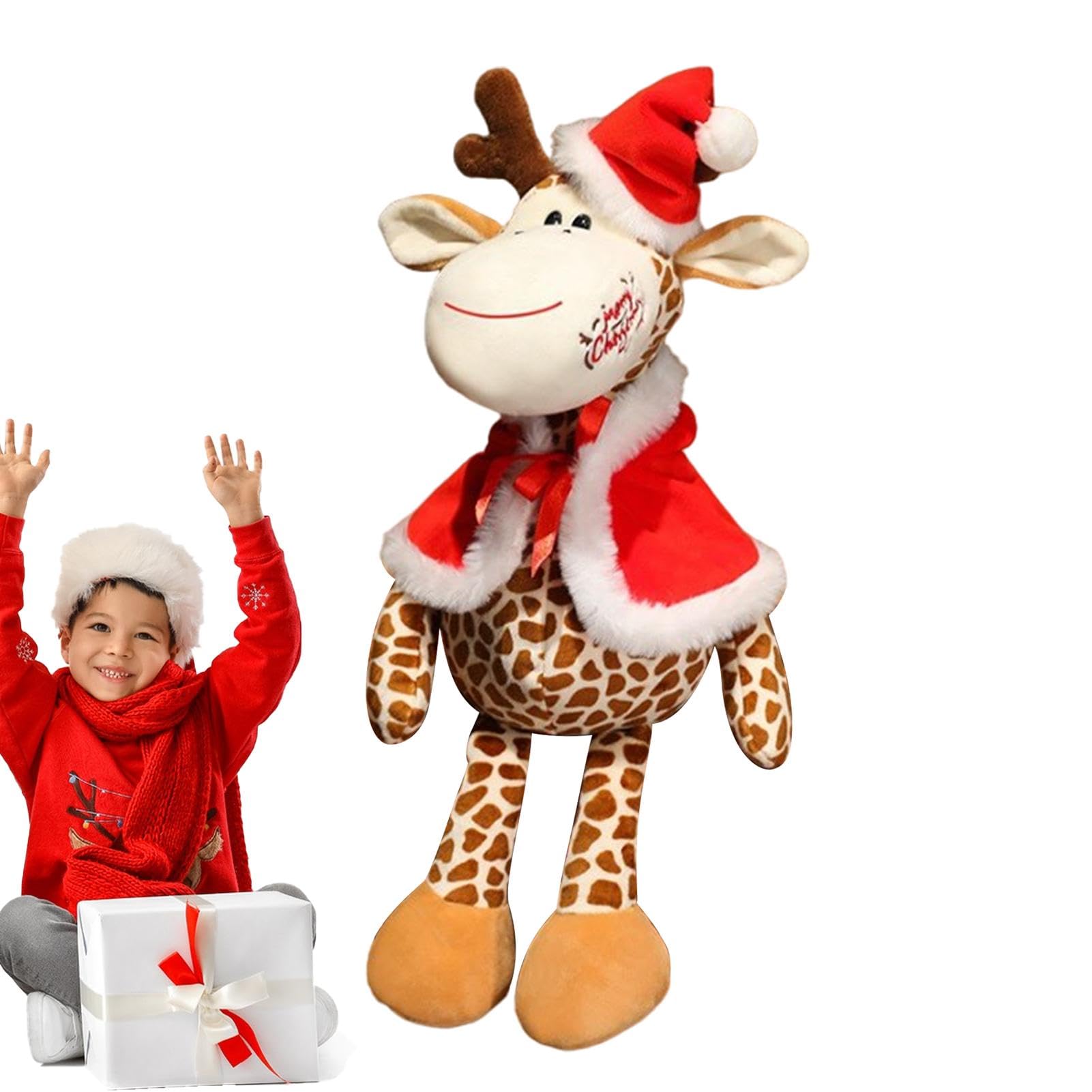 ヘラジカぬいぐるみ   クリスマス  ぬいぐるみ Amazon.co.jp: クリスマスヘラジカのぬいぐるみ、クリスマスヘラジカの