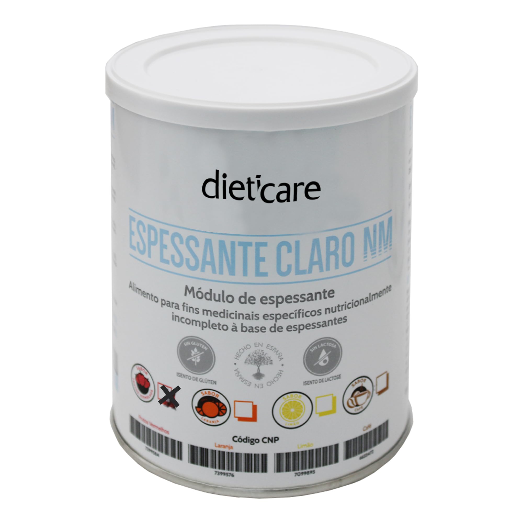 Espesante Claro NM Frutos Rojos 400g - Goma Xantana en Polvo | Para Disfagia y Nutrición Oral, Sin Gluten, Sin Lactosa ni Azúcar, Apto para Diabéticos