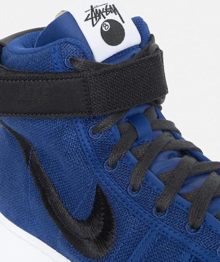 【 28.5 】STUSSY × NIKE バンダル ディープロイヤルブルー STUSSY x NIKE VANDAL HIGH SP DEEP ROYAL BLUE/BLACK-WHITE
