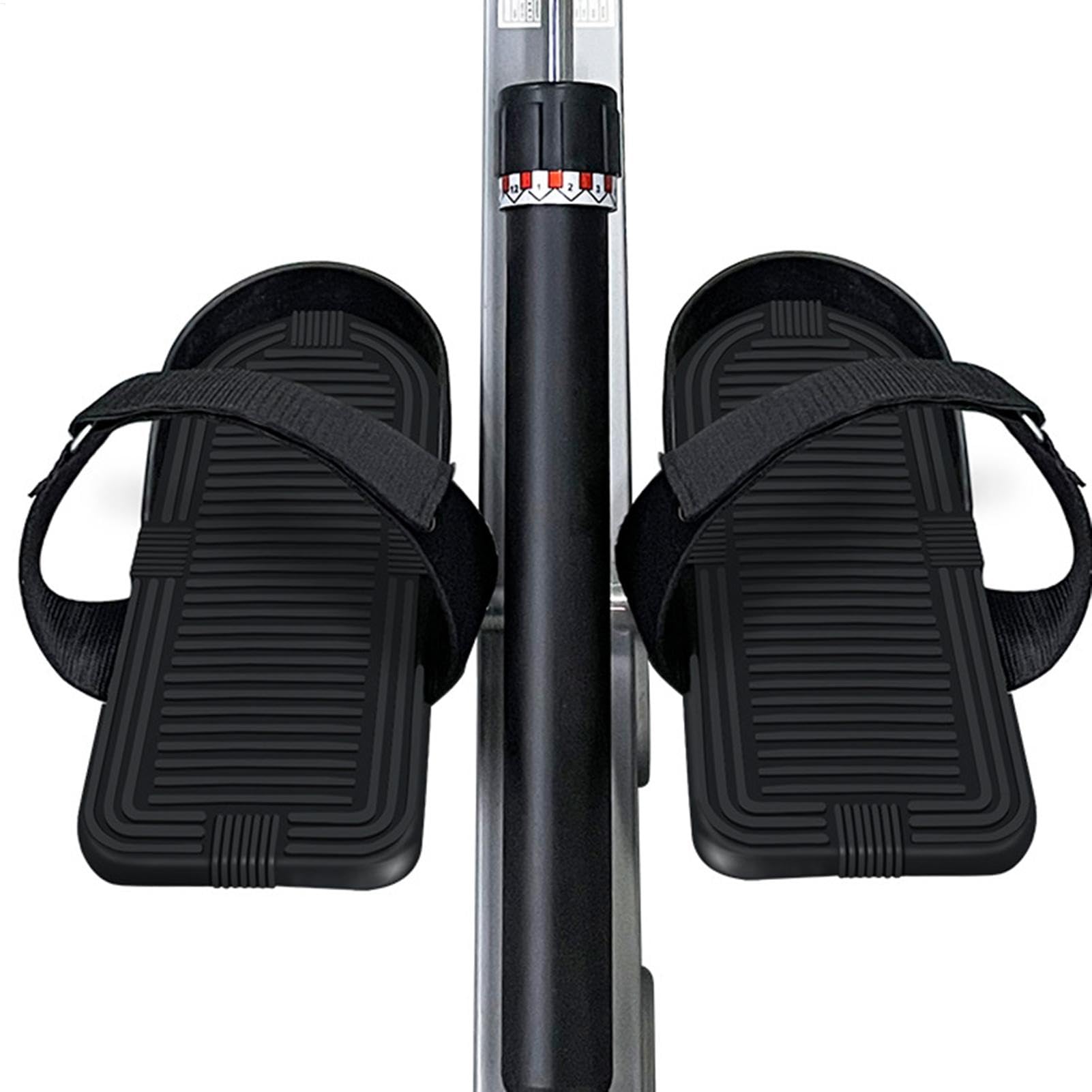 Rowing Machine Pedals, Elliptical Foot Footrests, Adjustable Replacement Parts, Practical Leg Training Steppers, (0.55 Inches), Ideal for Fitness Machines