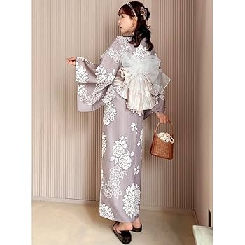 ダリア柄浴衣セット ダリア柄浴衣セット[tu1496] | レディースファッション通販の