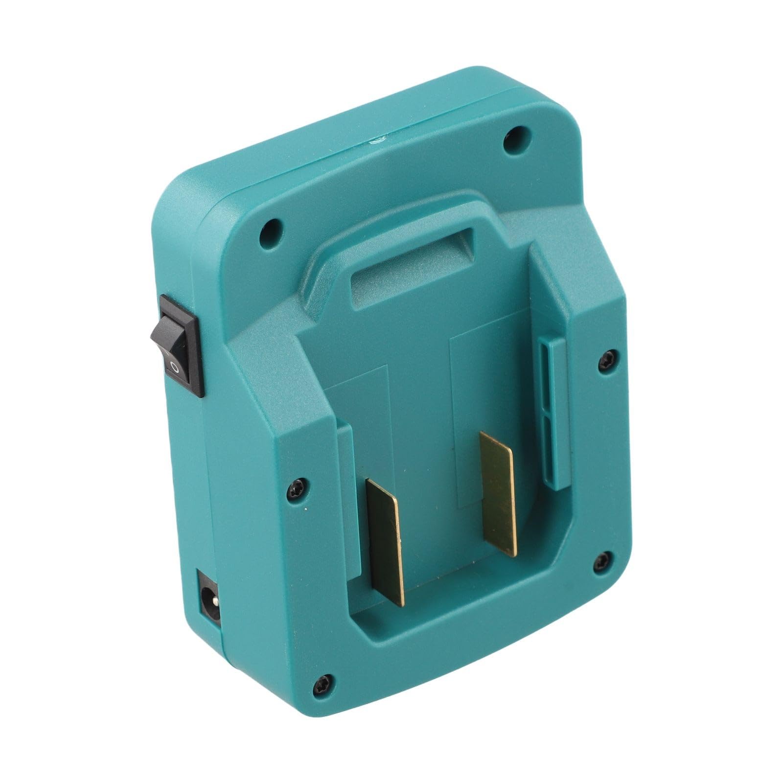 Kabelloser Akku-Ladegerät-Adapter, Elektrowerkzeug-Akku-Konverter, USB-Ladestation für Parkside X20V TEAM PAP20A1 PAP20A3, 18 W PD QC3.0 Ausgang mit 7-15 W Pad, tragbares Netzteil für Camping DIY