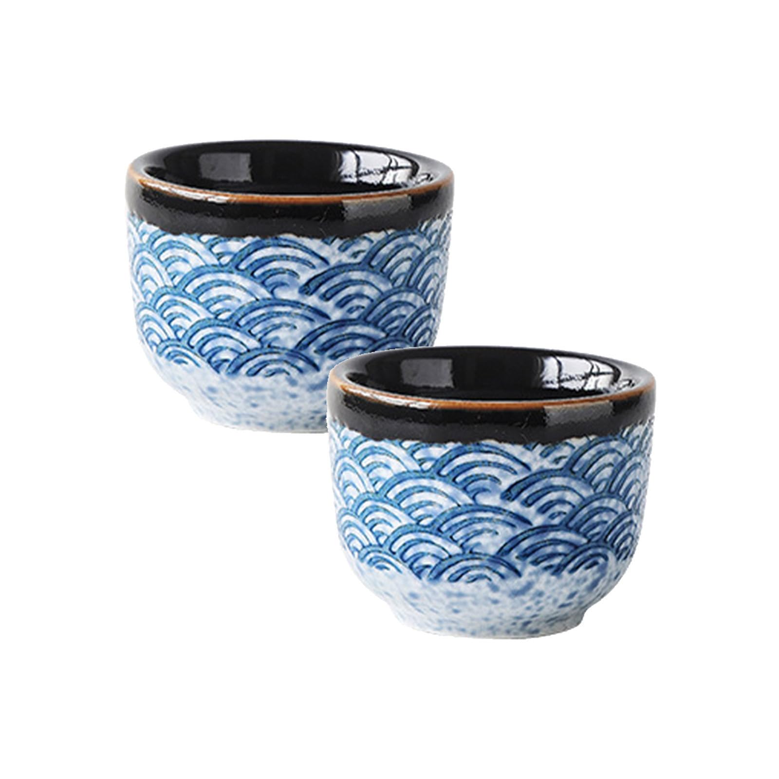 Tazas para servir sake HANABASS: el obsequio ideal de cerámica japonesa para fiestas de té